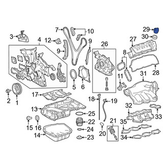 Toyota OE - Engine Oil Filler Cap