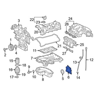 Toyota OE - Rear Engine Crankshaft Seal Retainer