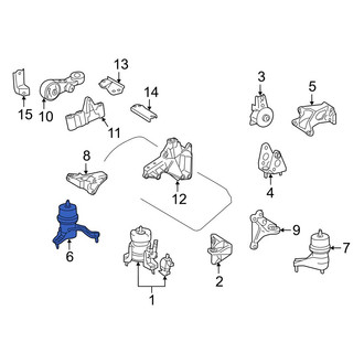 Toyota OE - Right Engine Mount