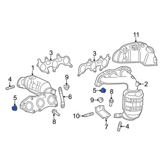 Toyota OE - Exhaust Manifold Nut