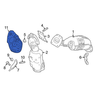Toyota OE - Left Exhaust Manifold Heat Shield