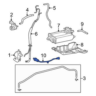Toyota OE - Front Right Oxygen Sensor
