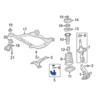Toyota OE - Front Right Suspension Ball Joint