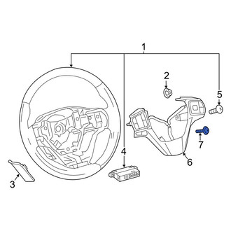 Toyota OE - Combination Switch Bolt