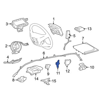 Toyota OE - Center Air Bag Impact Sensor