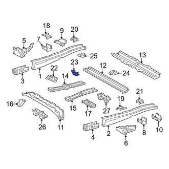 Toyota OE - Exhaust System Hanger