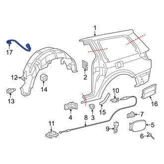 Toyota OE - Front Door Jamb Switch