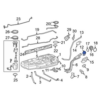 Toyota OE - Fuel Tank Cap