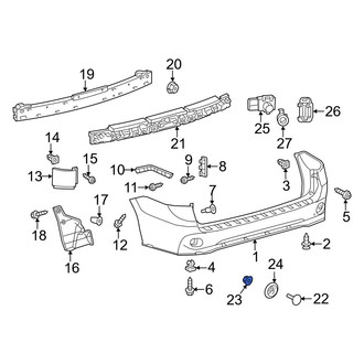Toyota OE - Tail Light Nut
