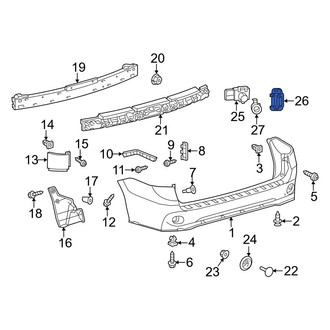 Toyota OE - Parking Aid Sensor Clip
