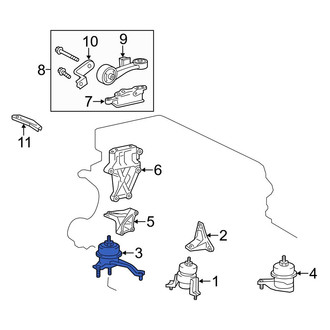 Toyota OE - Right Engine Mount