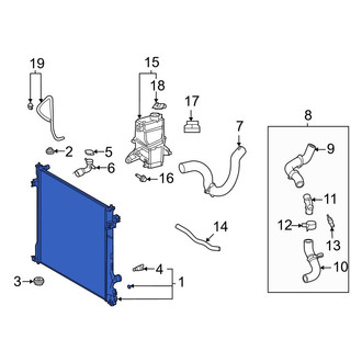 Toyota OE - Radiator