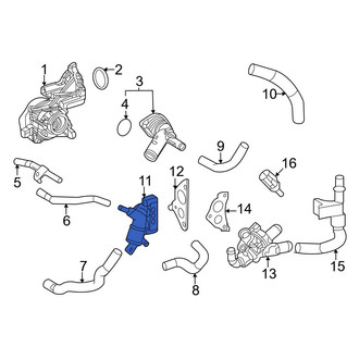 Toyota OE - Engine Coolant Outlet Flange