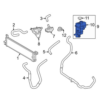 Toyota OE - Turbocharger Coolant Reservoir