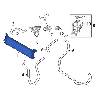 Toyota OE - Drive Motor Inverter Cooler