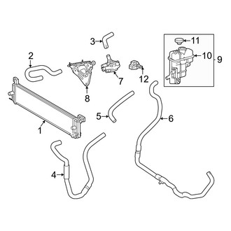 Toyota OE - Drive Motor Inverter Coolant Reservoir