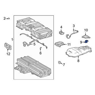 Toyota OE - Drive Motor Battery Pack Bracket