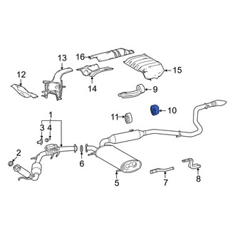 Toyota OE - Exhaust System Hanger