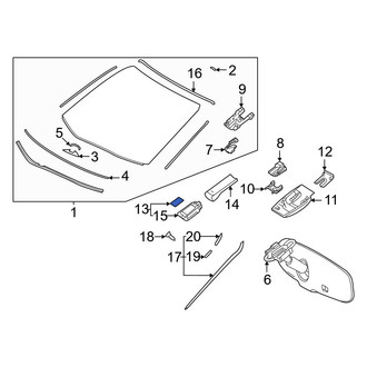 Toyota OE - Front Rain Sensor