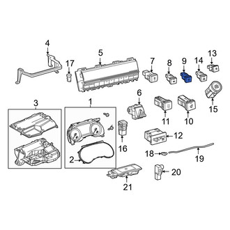 Toyota OE - Sunroof Switch