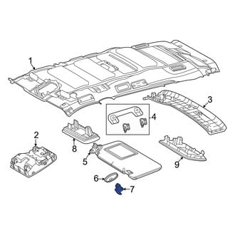 Toyota OE - Sun Visor Holder