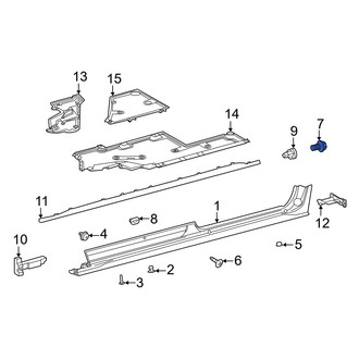Toyota OE - Cruise Control Distance Sensor Bolt