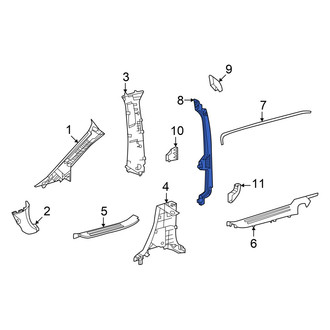 Toyota OE - Front Interior Grab Bar