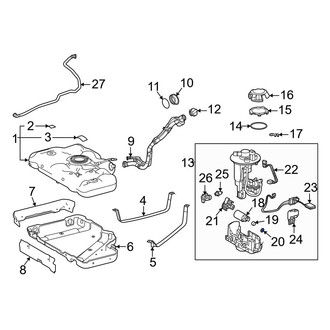 Toyota OE - Fuel Pump O-Ring