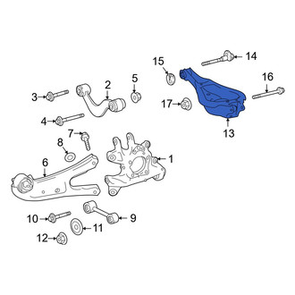 Toyota OE - Rear Lower Rearward Suspension Control Arm