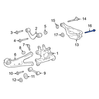 Toyota OE - Rear Lower Suspension Control Arm Bolt