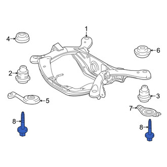 Toyota OE - Suspension Crossmember Bolt