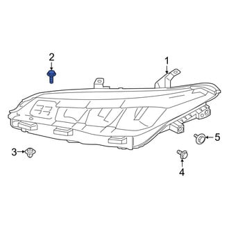 Toyota OE - Tail Light Cover Screw