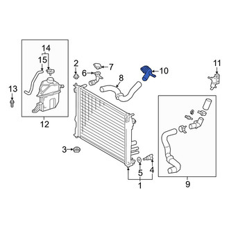 Toyota OE - Engine Coolant Thermostat Kit