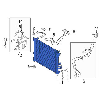 Toyota OE - Radiator