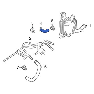 Toyota OE - Automatic Transmission Oil Cooler Hose