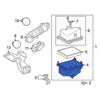 Toyota OE - Lower Air Filter Housing
