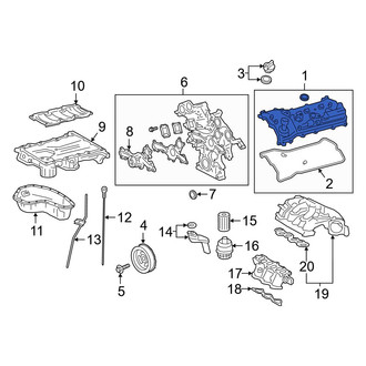 Toyota OE - Right Engine Valve Cover