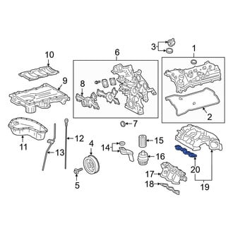 Toyota OE - Upper Engine Intake Manifold Gasket