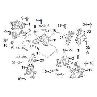 Toyota OE - ABS Modulator Bolt