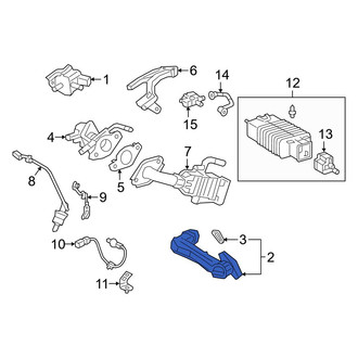 Toyota OE - Exhaust Gas Recirculation (EGR) Tube
