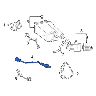 Toyota OE - Rear Left Oxygen Sensor
