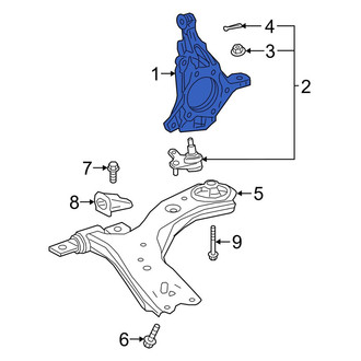 Toyota OE - Front Right Steering Knuckle
