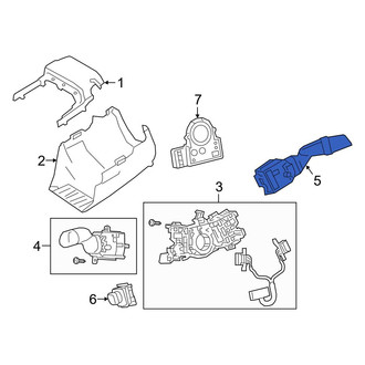 Toyota OE - Wiper Switch
