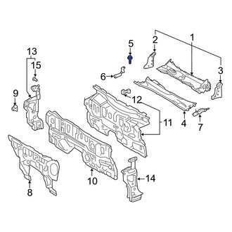 Toyota OE - Stone Deflector Clip