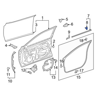 Toyota OE - Door Seal Clip