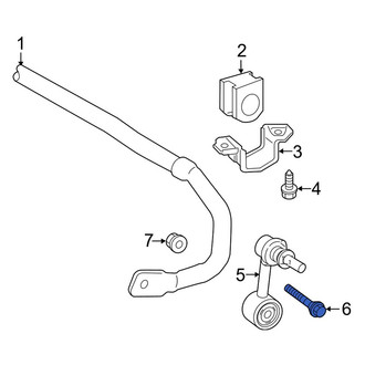 Toyota OE - Suspension Stabilizer Bar Bracket Bolt