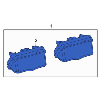 Toyota OE - Rear License Plate Light Assembly