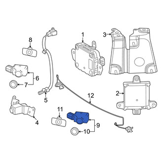 Toyota OE - Rear Center Parking Aid Sensor