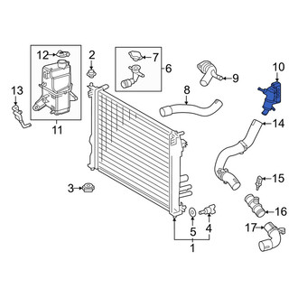 Toyota OE - Engine Coolant Outlet Flange