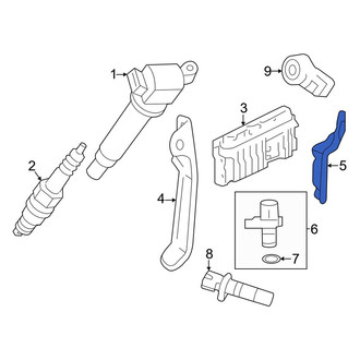 Toyota OE - Upper Engine Control Module (ECM) Bracket